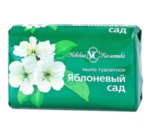 Мыло туалетное НЕВСКАЯ КОСМЕТИКА Яблоневый Сад, 90г  *72