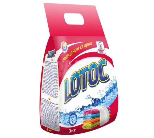 ЛОТОС СМС АВТОМАТ+РУЧНАЯ СТИРКА 3КГ П/ЭТ