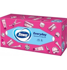ZEWA Everyday Cалфетки бумажные 100шт  *21