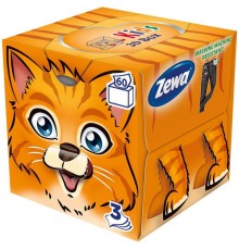ZEWA kids Бумажные салфетки детские 60шт  *18