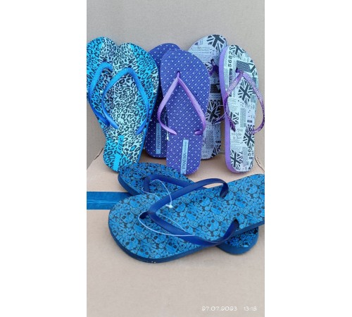 Вьетнамки женская Пена ассорти арт 464 (12шт/уп.,р.36-41)