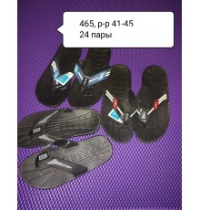 Вьетнамки мужские  арт.465 ассорти (24шт/уп.,р.41-45)