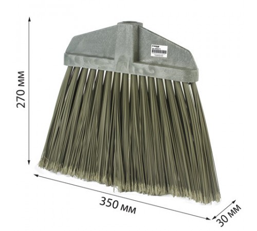 Щетка метла без ручки 27см  EF-0100
