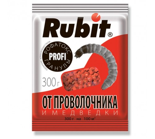 Средство от проволочника и медведки гранулы РОФАТОКС 300г (30) Рубит арт. 61394