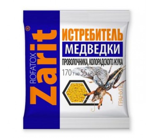 Средство от медведки и проволочника гранулы РОФАТОКС 170г (50) Зарит арт. 61447