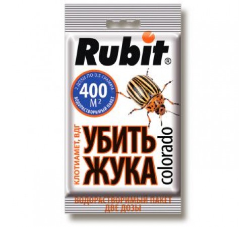 Средство от колорад. жука и других вредителей КЛОТИАМЕТ 2х0,5г (100) Рубит арт. 88804