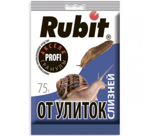 Средство от улиток и слизней АКСЕЛА 75г (40) Рубит арт. 93381