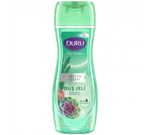 DURU Fresh Sensations Гель для душа Cactus 450мл  *12