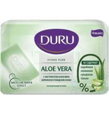 DURU Hydro pure Туалетное мыло Aloe Vera 106г  *24