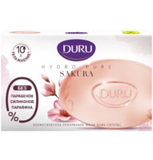 DURU Hydro pure Туалетное мыло Sakura 106г  *24
