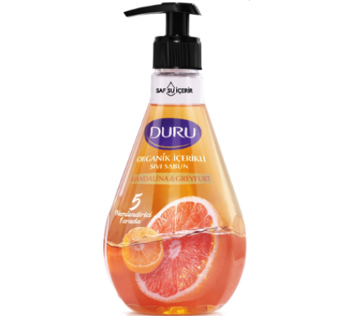 DURU Жидкое мыло Мандарин и грейпфрут 500мл *12