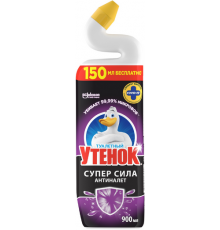 Средство чистящее д/унитаза Туалетный Утенок Антиналет 900мл. *6*12
