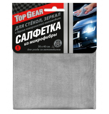 Микрофибра салфетка Top Gear 30х40 80*20 №1 (50/уп) арт. 72532
