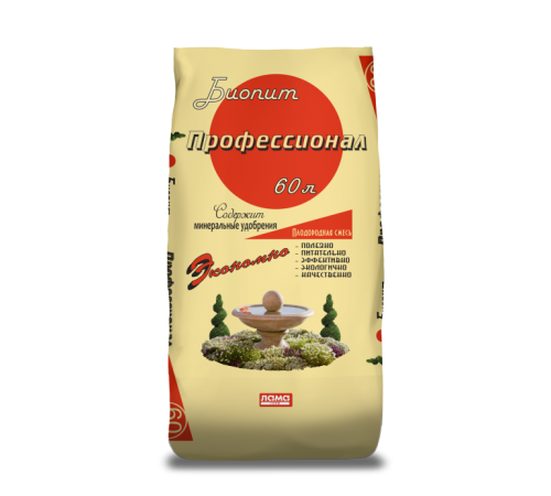 Плодородная смесь Биопит "Профессионал" 60 л (новый дизайн)