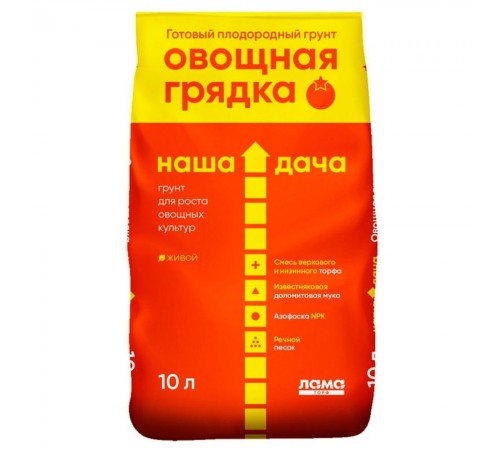 Грунт Наша Дача "Овощная грядка" 10л