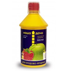 Удобрение Наша Дача Для плодово-ягодных растений Комплексное Органик бар 500мл