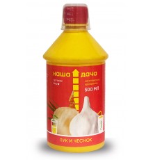 Удобрение Наша Дача Лук и чеснок Комплексное Органик бар 500мл