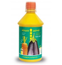 Удобрение Наша Дача Универсальный Гумат. Комплексное Органик бар 500мл