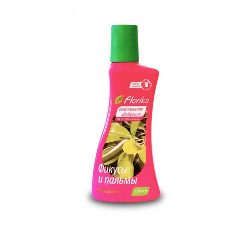 Удобрение Флорика Для фикусов и пальм минеральное жидкое 0,3л