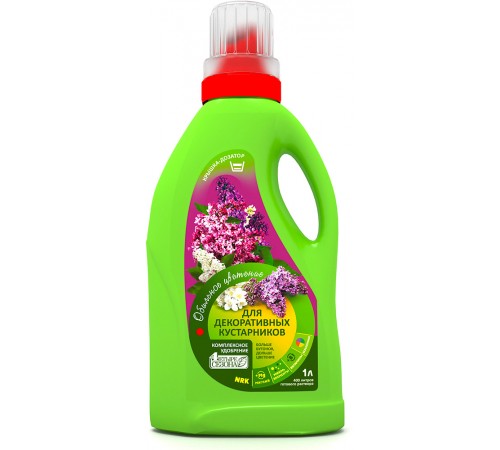 Удобрение Четыре сезона Для декоративных кустарников жидкое комплексное 1л