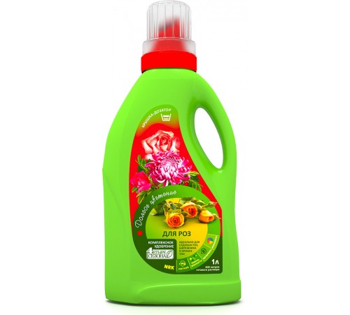 Удобрение Четыре сезона Для роз жидкое комплексное 1л