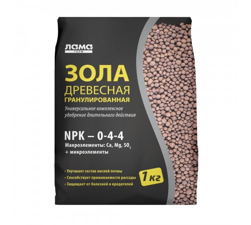 Зола гранулированная 1 кг Лама Торф