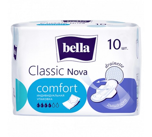 BELLA CLASSIC NOVA COMFORT прокладки.10шт