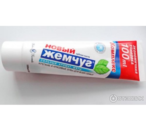 Новый жемчуг Зубная паста КОМПЛ.ЛЕГК.АРОМ.100*32.