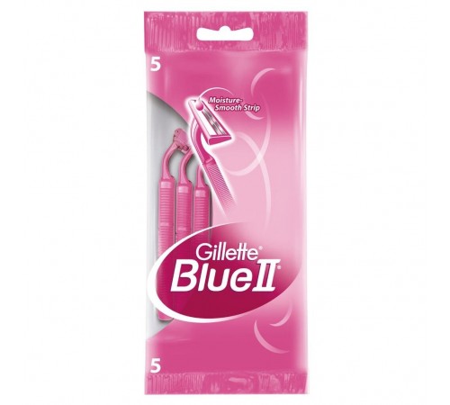 Жилетт GILLETTE  Blue 2 for Women Станки одноразовые (5шт) *12*24