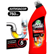 ГРАСС Grass Digger-Gel Средство д/прочистки труб 750мл