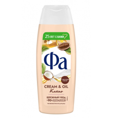 Гель для душа ФА 250мл Cream & Oil Какао  5*10