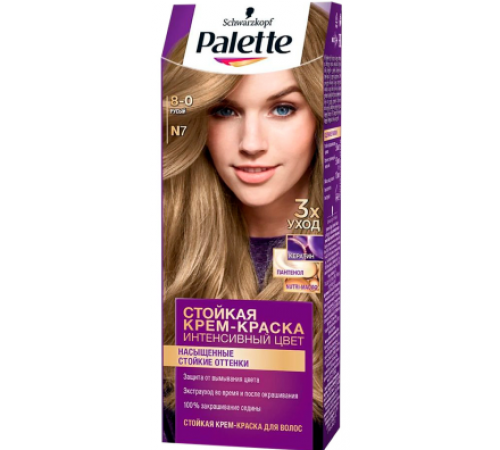 ПАЛЕТТ краска №7 Русый.(10/уп)