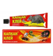 Клей от грызунов и насекомых Капкан 135 гр (60шт/ящ)