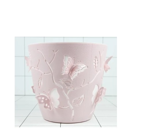 Горшок для цветов 2,5 л пеп-розов (48)шт арт 693
