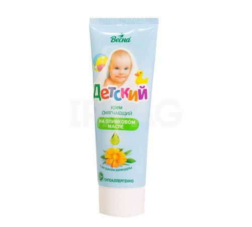 Крем Весна Детский Смягчающий с экстрактом календулы, 75мл арт.2640 (24/уп)
