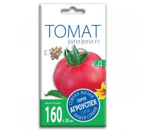 Томат Буги Вуги F1, семена Агроуспех 0,05г (300) арт. 70264 (10/уп)