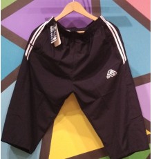 Шорты мужские арт. 794 черный рр XL-5XL с полосками 10/уп