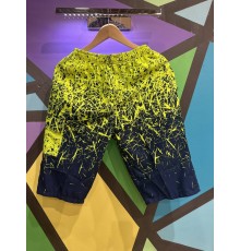 Шорты мужские арт.7721 принт XL-5XL салатовый ассорти 5/уп