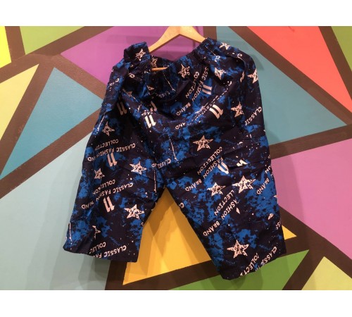 Шорты мужские арт. 599  XL-5XL принт белый 10/уп