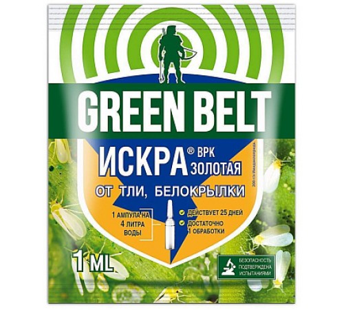 ИСКРА Золотая от тли, белокрылки, ГБ  350 шт/кор арт.  01-192