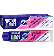 родентицид Клей от грызунов и насекомых (туба 130 гр)  ЧИСТЫЙ ДОМ - 24шт/кор арт.03-425
