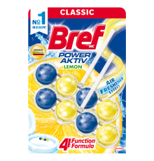Блок д/унитаза Бреф Сила Актив Лимон 2х50г  1/10
