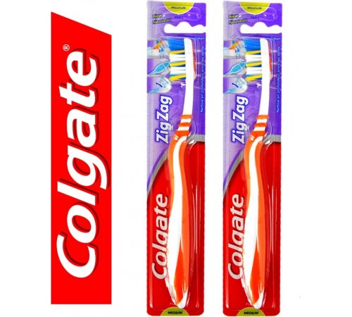 Зубная щетка Colgate Zig Zag Medium 12шт/уп (72шт/кор)