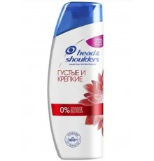 H&S Шамп. против перхоти ГУСТЫЕ КРЕПКИЕ 400мл (6шт/уп)/48ящ