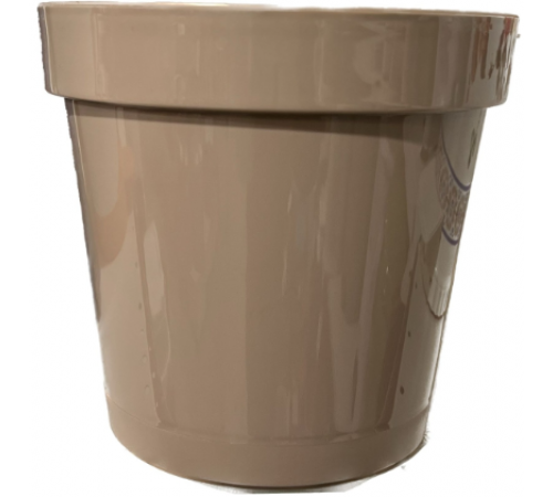 Горшок для цветов "Истамбул " 1,4 л кофейный (48)шт арт 29021