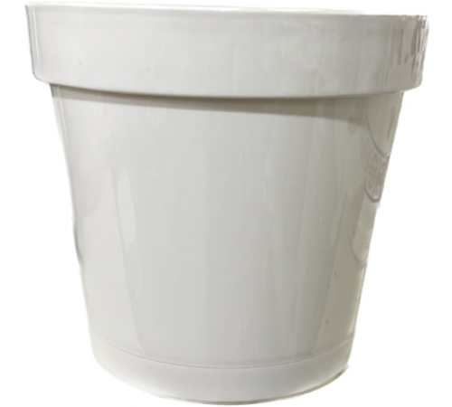 Горшок для цветов "Истамбул " 2,3 л белый (48)шт арт 29022
