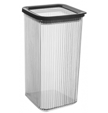 Контейнер вакуумный для сыпучих продуктов квадратный "Люкс Рим" 1.75 л (18шт) арт 32108