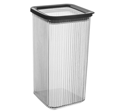 Контейнер вакуумный для сыпучих продуктов квадратный "Люкс Рим" 1.75 л (18шт) арт 32108