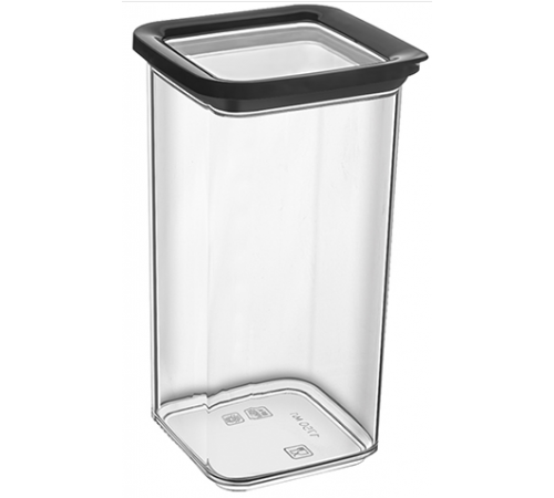 Контейнер вакуумный для сыпучих продуктов квадратный "Люкс Ультра" 1.75 л(18шт) арт 32308