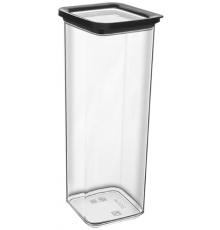 Контейнер вакуумный для сыпучих продуктов квадратный "Люкс Ультра" 2.2 л(18шт) арт 32309